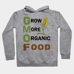 GMO Against Slogan Hoodie